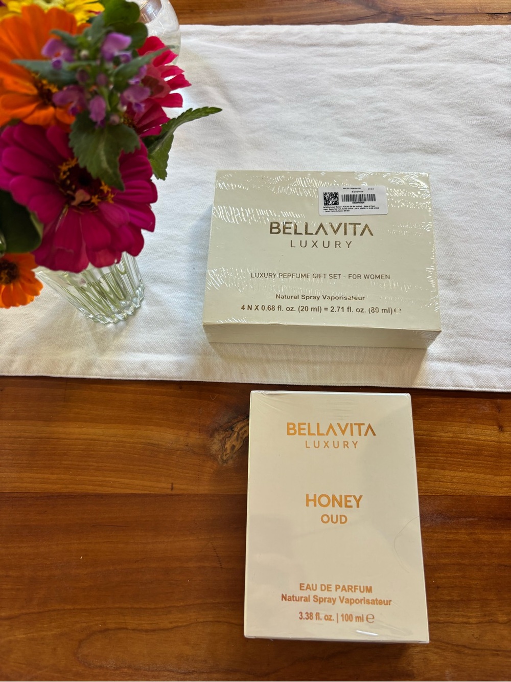 Honey Oud & Gift Set 4 Bottles Perfume